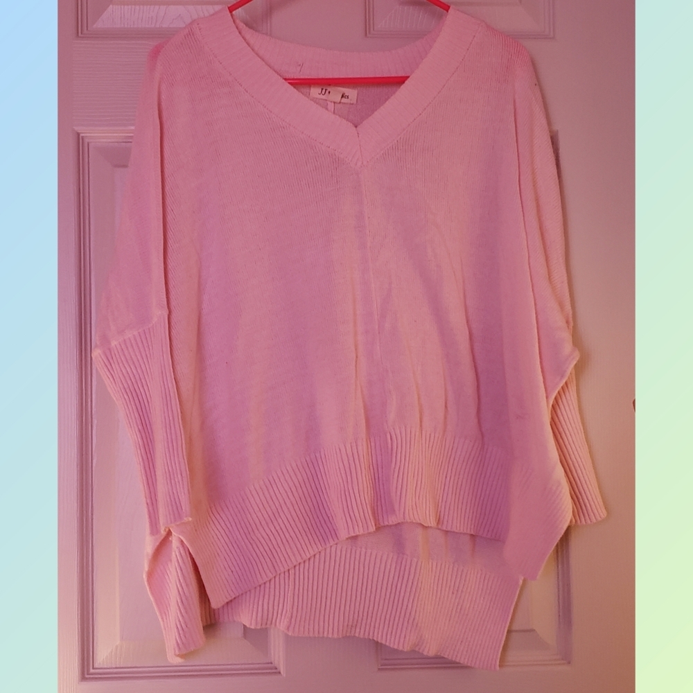 Pink light sweater
